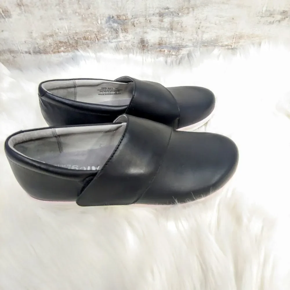 Alegria women's Qin black nappa shoes